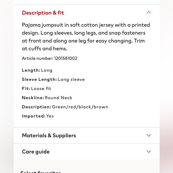 Elf pajamas - Picture 3 of 4